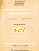Rockford-Rockford Series 14\", 16 20 24 28, Shaper, Service & Maintenance Manual 1951-14\"-16\"-20\"-24\"-28 Inch-28\"-03
